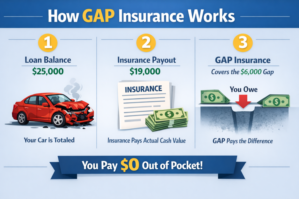 GAP insurance infographic