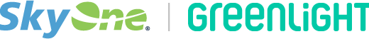 SkyOne and Greenlight logos